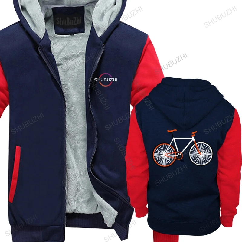 

winter thick hoody men brand warm sweatshirt Greenbomb zipper Mountainbike Herren Fahrrad Bike Easy grun Black men hoodies