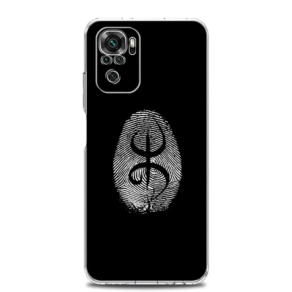 Clear Phone Case with Amazigh Berber Flag Design