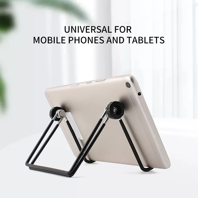 Desktop Metal Steel Multi-angle Non-slip Portable Foldable Adjustable Stand Holder for IPad Samsung Holder Tablet