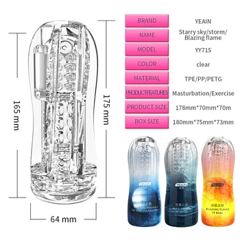 Flesh Vibrating Light Massager Vagina Real Pussy Male Sex Masturbation Adults Toys Male Pussys Male Masturbator Cup For Men 6