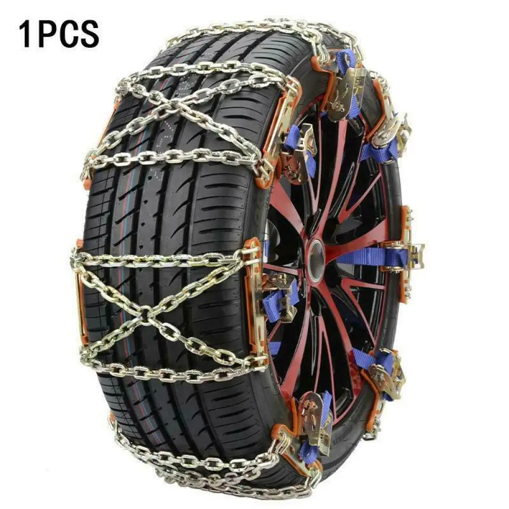 

1pc Universal Car Wheel Tire Snow Ice Chains Winter Anti-skid Chains for Ice Snow Mud Road Safe SUV Wheel Chains