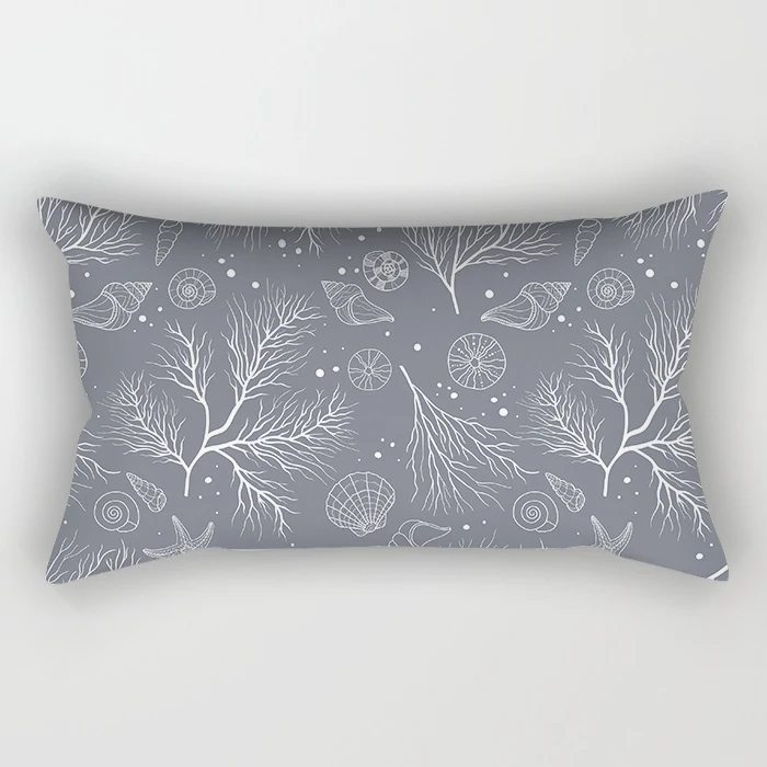 Nordic Geometric Grey White Square Pillowcase Home Decor Living Room Sofa Cushion Cover For Bedroom Living Room Office Garden 2