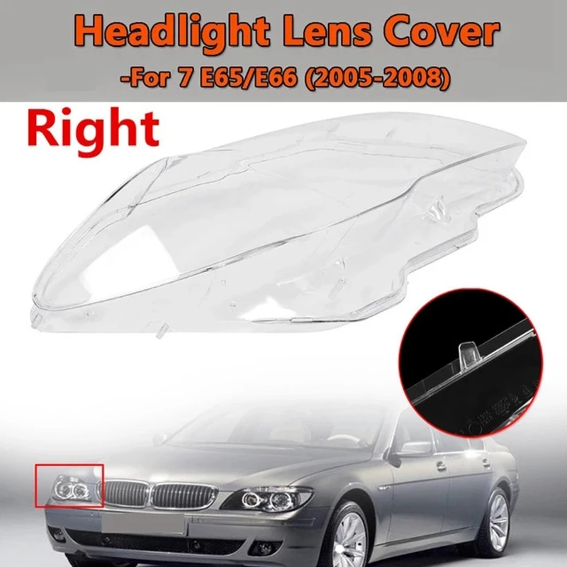 ネット取扱店 車のヘッドライト用のクリアライトカバー 電球カバー Bmw 7 E65 E66 05 08 新作の予約販売も Dirty Prod Com
