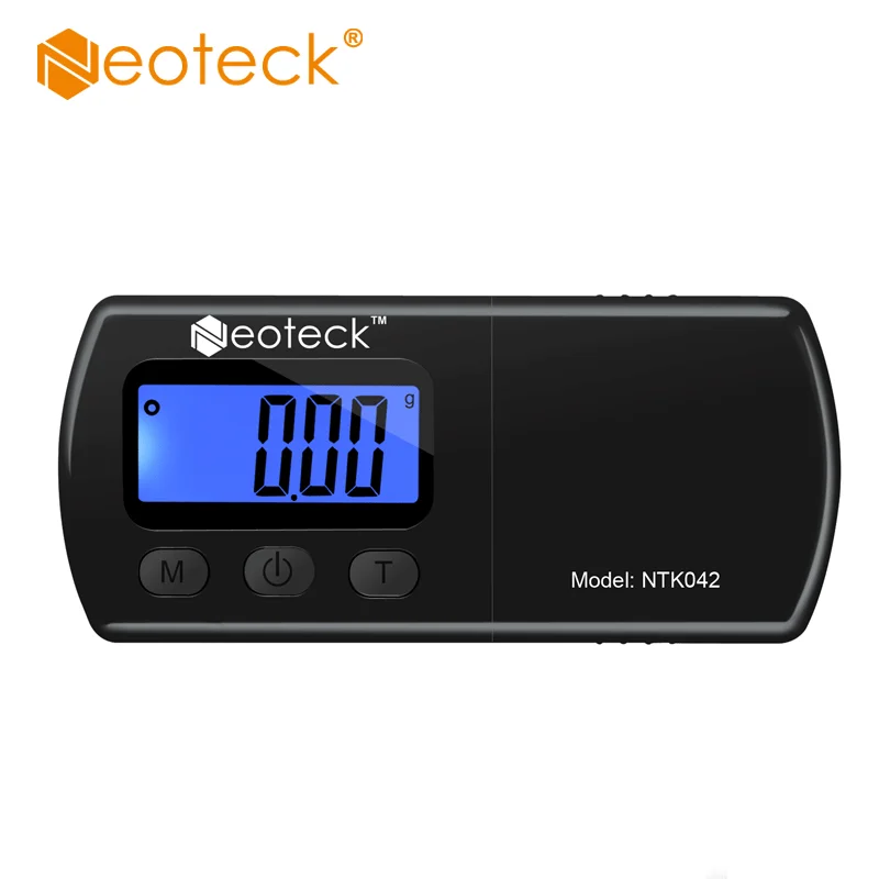 Neoteck Portable Digital Turntable Stylus Force Scale Meter Gauge led