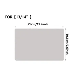 Premium Microfiber Screen & Keyboard Cleaning Cloth with Protective Liner (13 14inch)