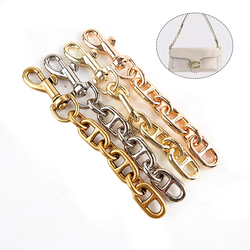 

1PCS Metal Chain Bag Strap Extension Chain Extension Shoulder Strap Underarm Bag Modification Bag Chain Strap Bag Accessories