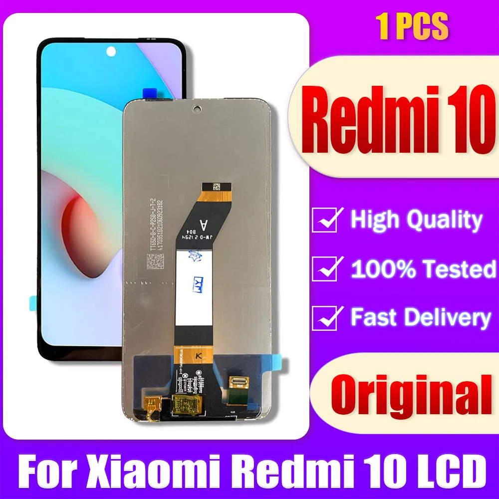 Display LCD Per Xiaomi Redmi 10 | Schermo Touch 6.5 Pollici | Con Kit Strumenti Di Riparazione - Foto 9