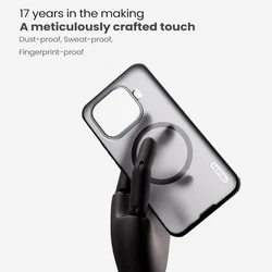 NILLKIN Magnetic Super Frosted Matte Shield PC Case - High - Quality Protective Cover - Xiaomi 15T Pro (Translucent)