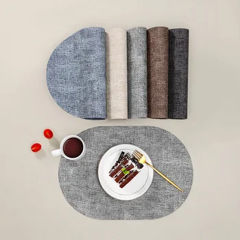 Heat Resistant Leather Table Placemats 17