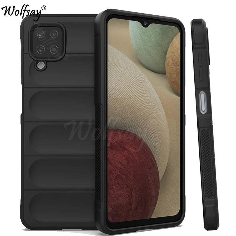 Custodia Antiurto Per Samsung Galaxy A12 Custodia In Silicone Full Cover Per Samsung A12 Custodia Per Samsung A12 A22 A52S A32 A33 A53 A73 M12
