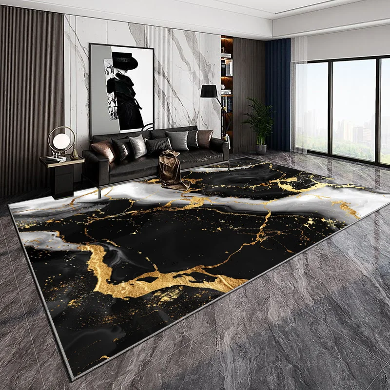 

Abstract Marble Carpets for Living Room Modern Home Decorations Sofa Table Large Area Rugs Bedroom Entrance Non slip Floor Mats