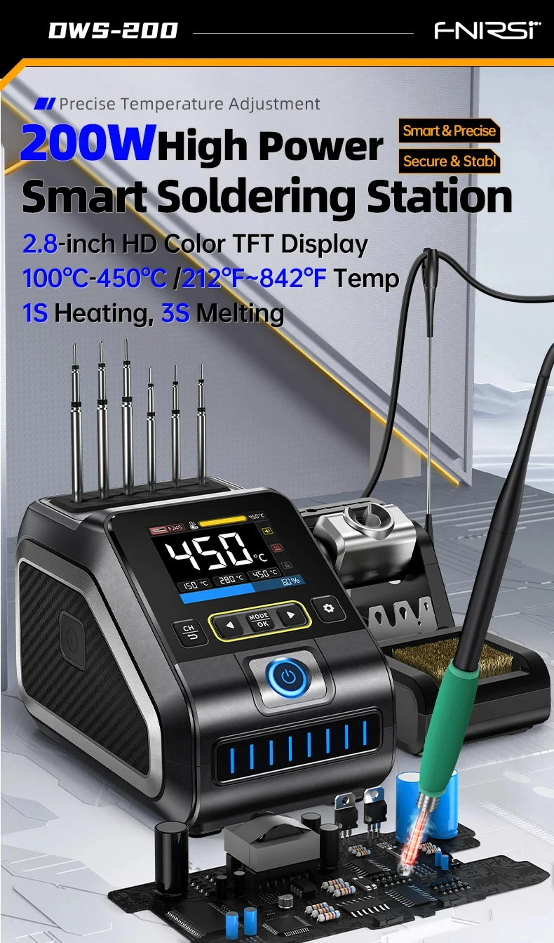 DWS-200 Welding Platform 200W C210/C245 Precision Welding Electronic Welding Too