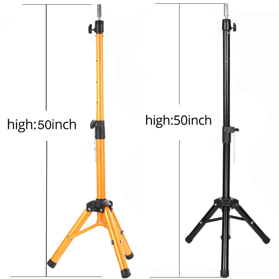 Nuovo supporto per parrucca con tre supporti per testa in tela per parrucca che fa testa di manichino per parrucca Display testa di bambola per allenamento di parrucchiere