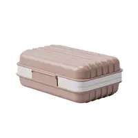 Portable Soap Box Leak Proof Soap Case Dishes Soap Drain Sealed Easy Storage To Carry Holder Box Box Soap Bathroom O6X3 3
