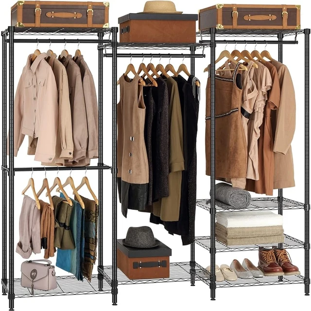 Hanging Storage Shelf Wardrobe  Wardrobe Clothing Organizer - Rack Closet  Organizer - Aliexpress