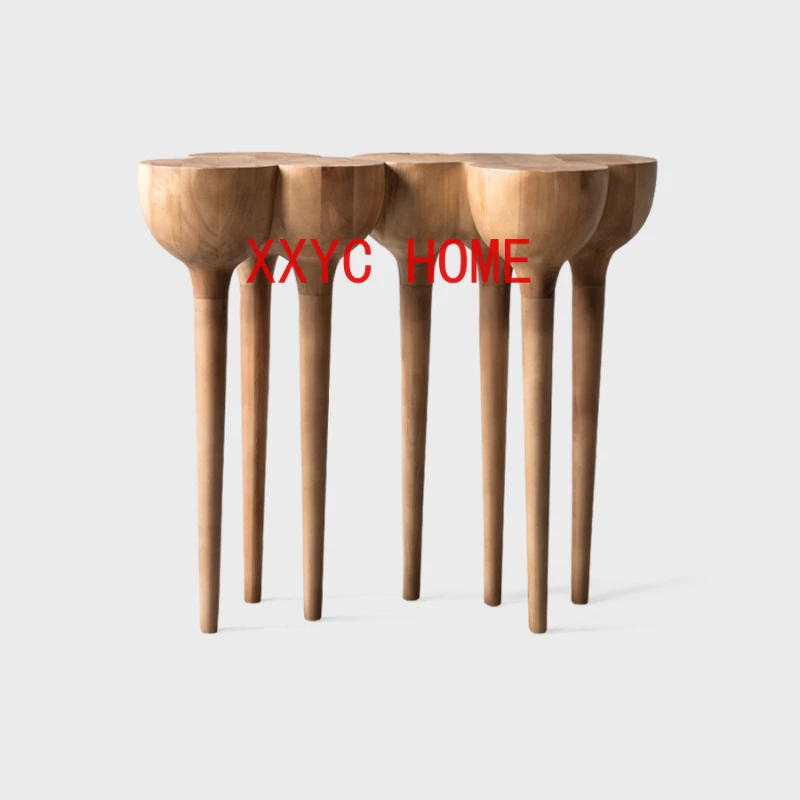 

Creative Console Tables High-Grade Solid Wood Console Home Wall Storage a Long Narrow Table