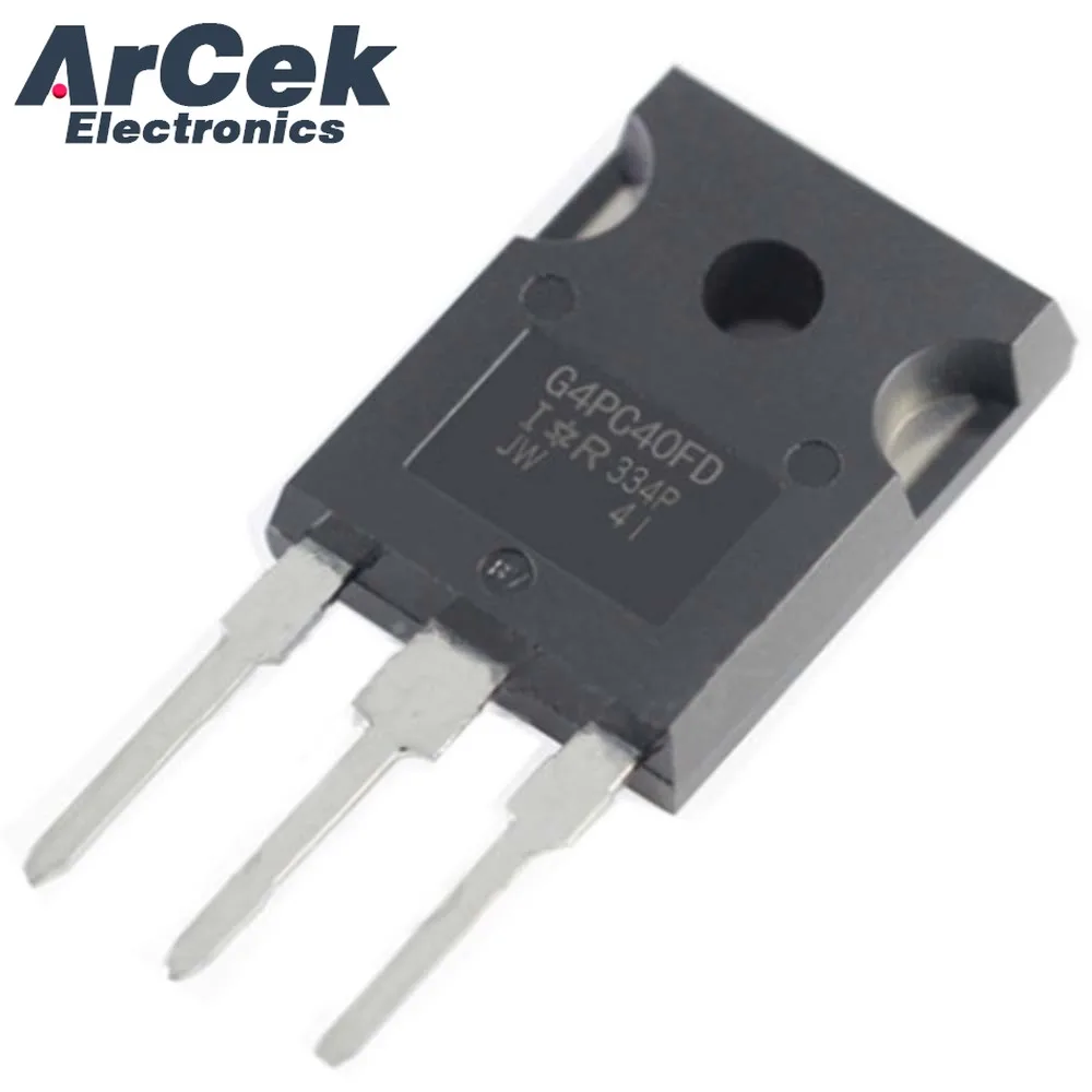 

10pcs/lot IRG4PC40FD IRG4PC40F IRG4PC40 G4PC40FD G4PC40F G4PC40 TO-247 600V 20A Tested Good Quality