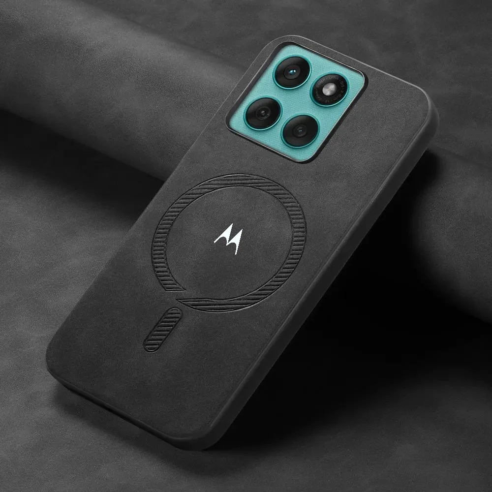 Luxury Retro Leather Magnetic Phone Case Cover