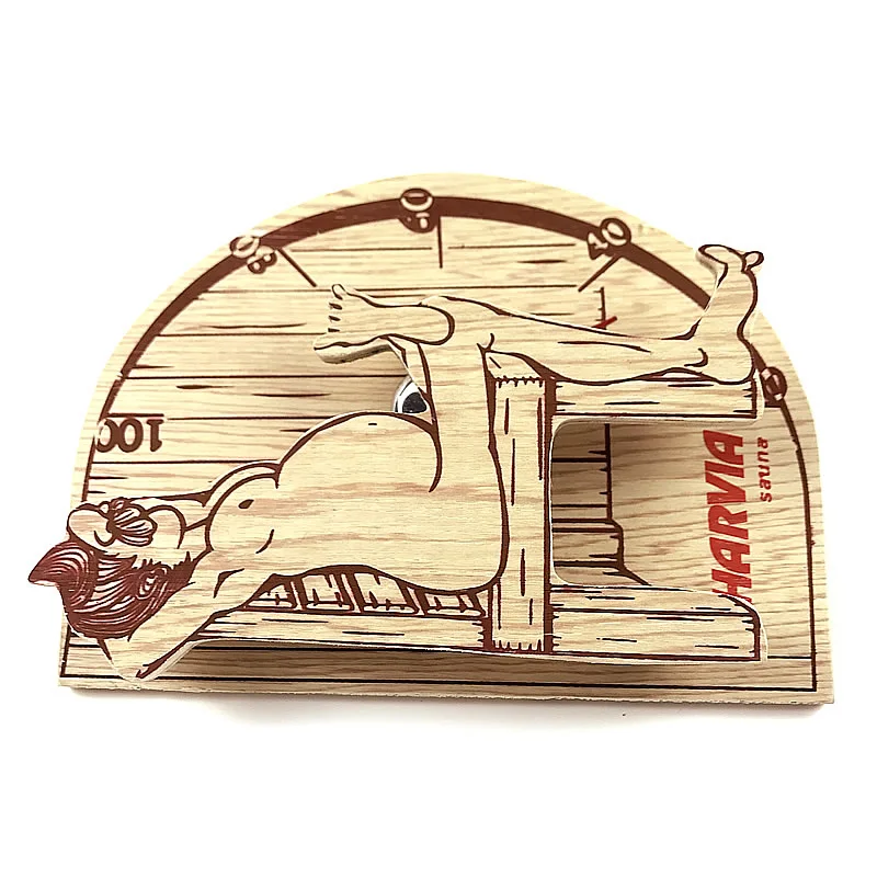 Wooden Sauna Thermometer Sauna Accessory Accessories Body Design 6