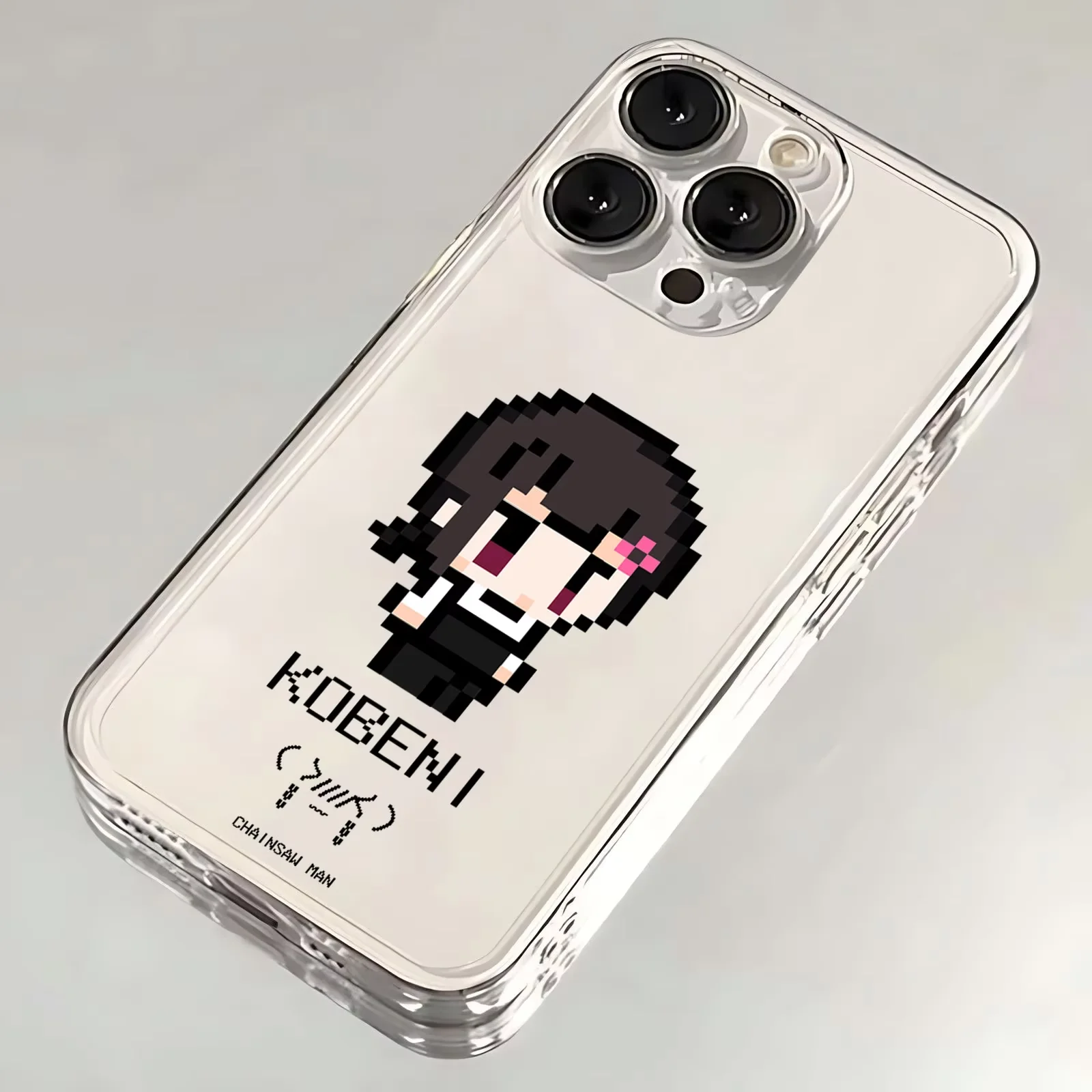Pixel Chainsaw Man Handyhülle für iPhone 17 Air 16 e 15 14 13 12 11 Pro Max Plus Mini SE 2020 2022 Anime – Detail 12
