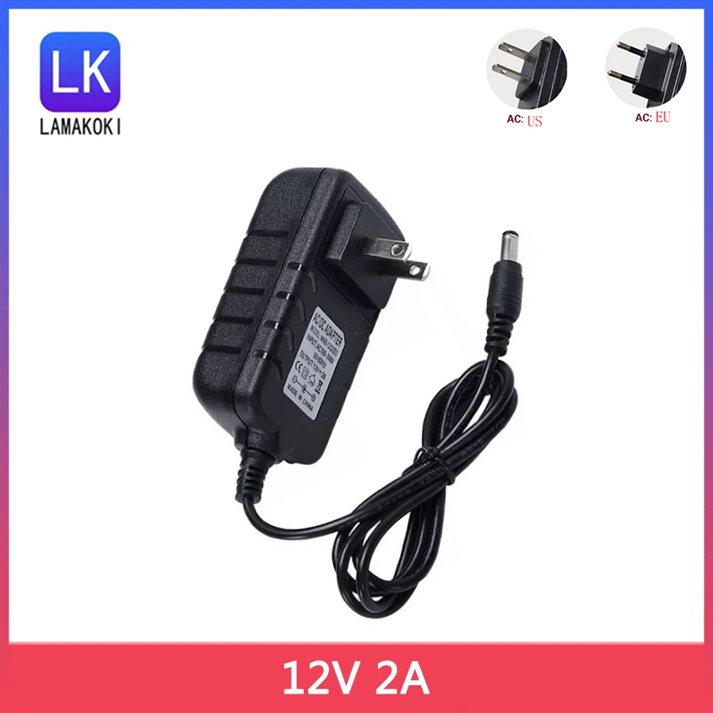 Alimentatore Per Caricabatterie Adattatore Di Alimentazione 12 V 2A 2000Ma 24W 12 V Volt Per Unità Disco Rigido Del Computer