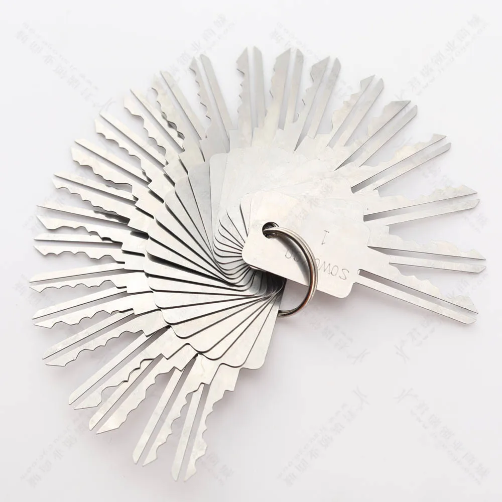 Locksmith Tools Lock Repair Tool 48 in 1 Universal Lock Key Set For PadLock Repairing