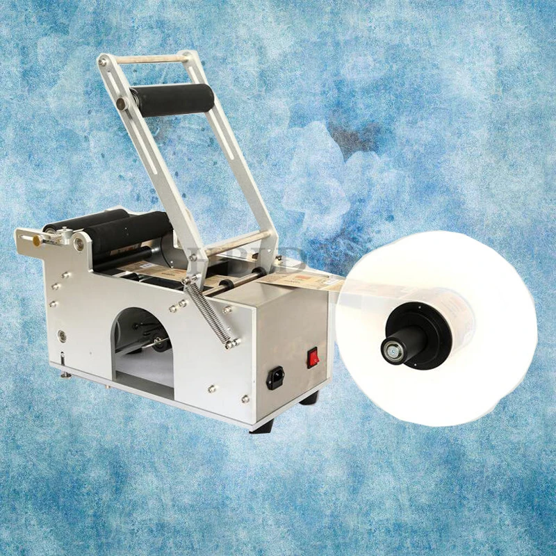 

Wholesale Price Semi-Automatic Round Bottle Labeling Machine Commercial Date Labeling Machine