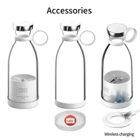 Mini presse-agrumes multifonctionnel, tasse de jus Portable, bouteille de mélangeur Portable, tasse à secousse Rechargeable par Usb, tasse antioxydante 6