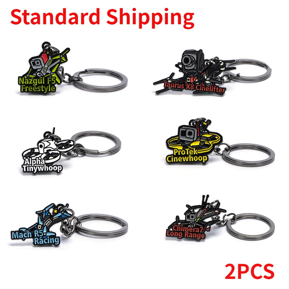 

2 шт., металлические брелки для дрона IFlight для Mach R5 / Alpha