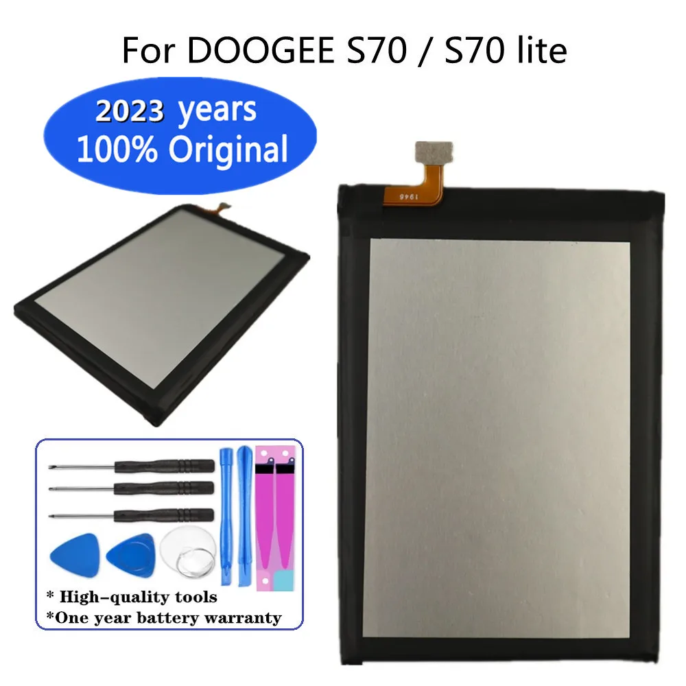 

New 100% Original 5500mAh Mobile Phone Battery For DOOGEE S70 / S70 Lite High Quality Replacement Rechargeable Bateria+Tool Kits