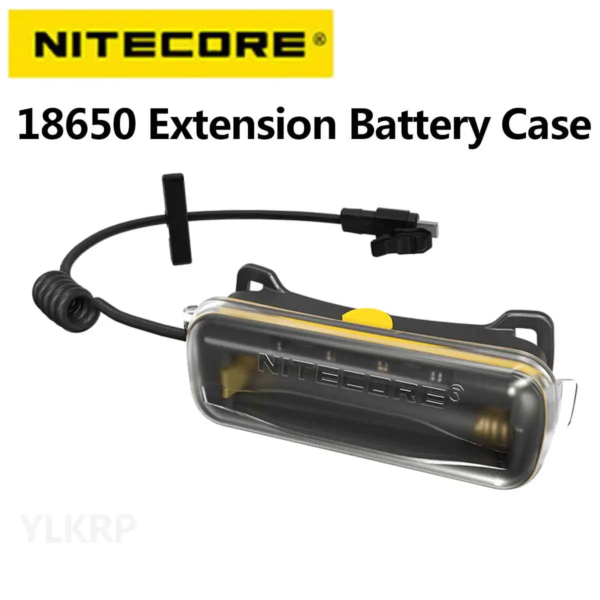 The NITECORE 18650 extended battery pack can be paired with products using 18650 protruding lithium batteries to expand usag 18650 battery holder