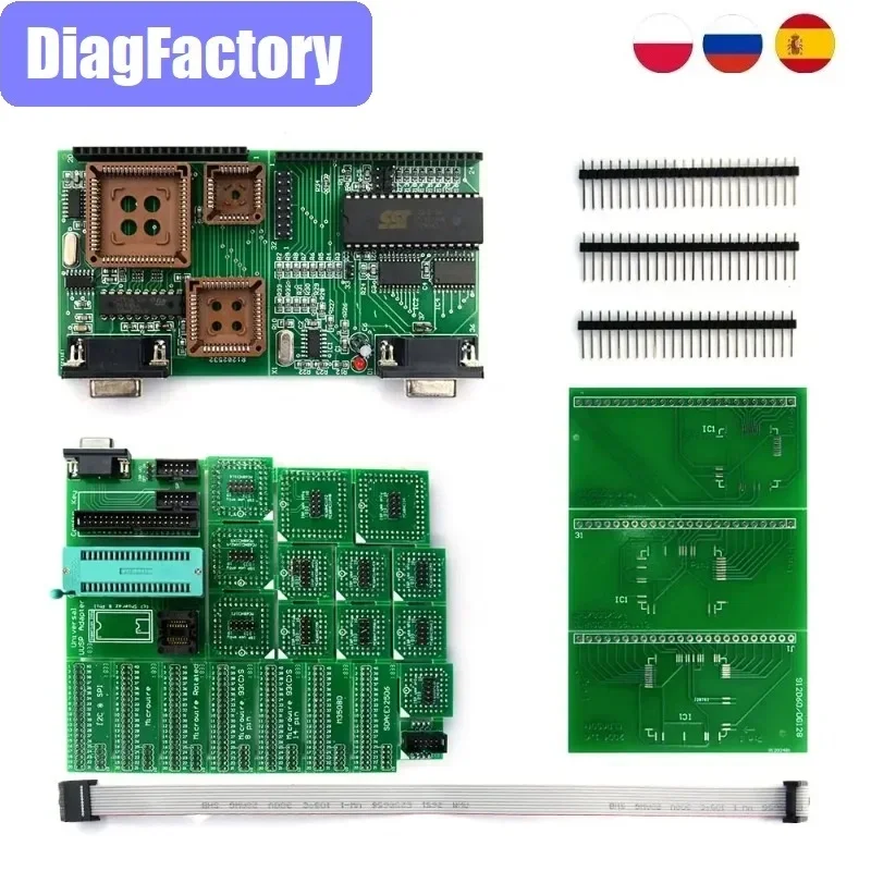 RU Ship Best quality full board adapter configuration Big Adapters only available for UPA UPA ECU programming tool