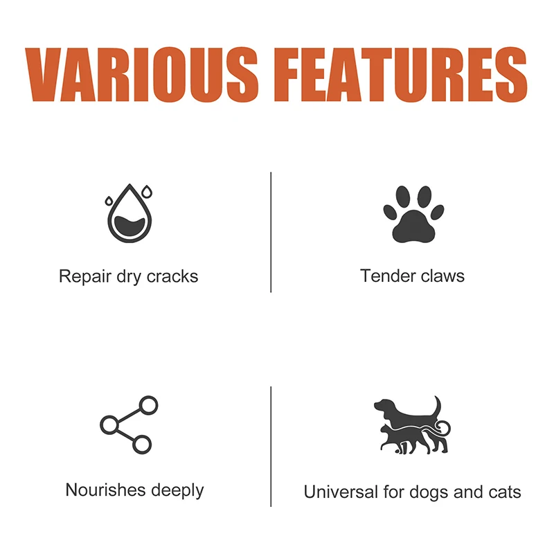 Cats Dogs Claw Protection Cream Paw Moisturizing Care Balm Special Foot Care Foot Pad Protection Claw Cream Supplies