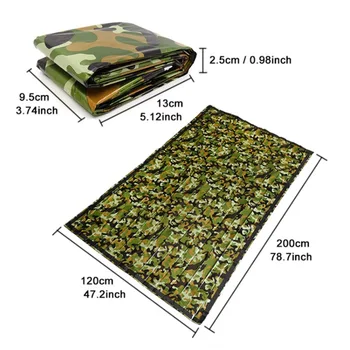 2 person Thermal Hiking Sleeping Bag Outdoor Adventure Sleeping Blanket Camping Bag PET Film Survival Tool 4