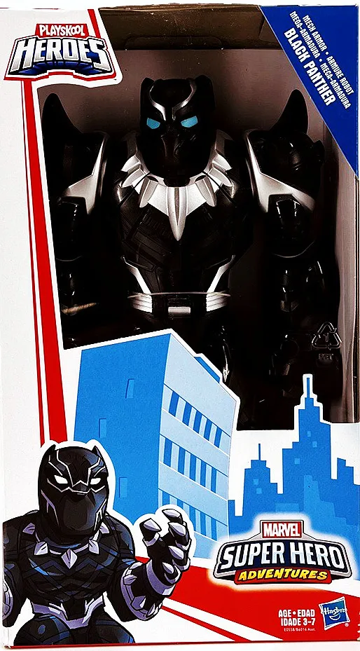 

Hasbro Super Legends League Black Panther Doll Ornament Joint Action Toy Model Anime Figure for Children's Birthday Gift