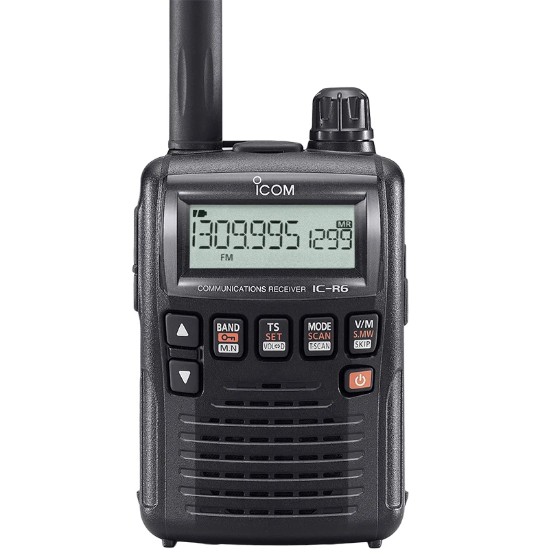 Original packaging IC-R6 Handheld Receiver Radio Broadband AM/FM Receiver Radio 0.1-1309MHz Wireless Receiver