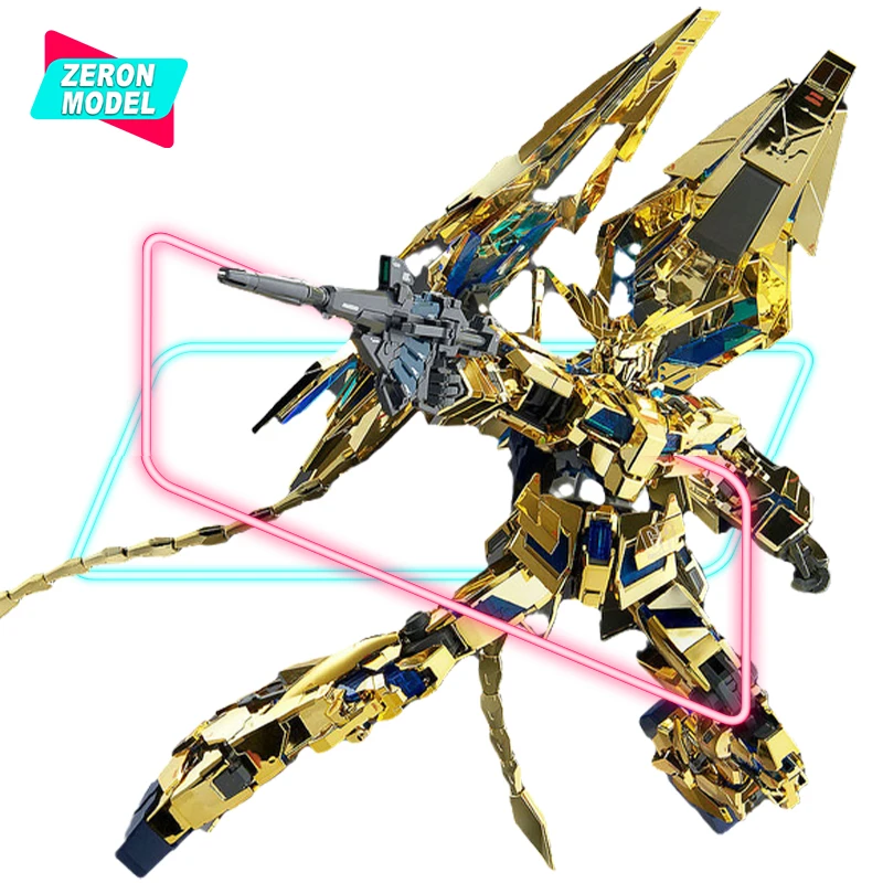 

Daban 6642s Electroplate 6656 1/100 MG Full Armor Assembly Model Figure Toy Present Model Toy GiftAssembled Model Toys