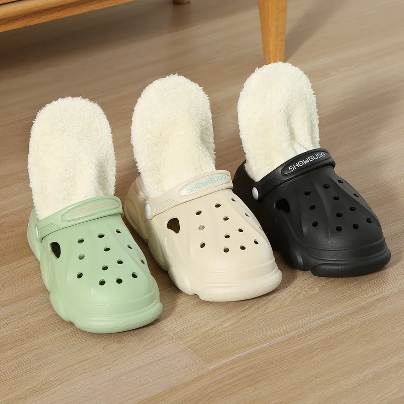 Soft Winter Slippers Warm Puffy Design - Fluff