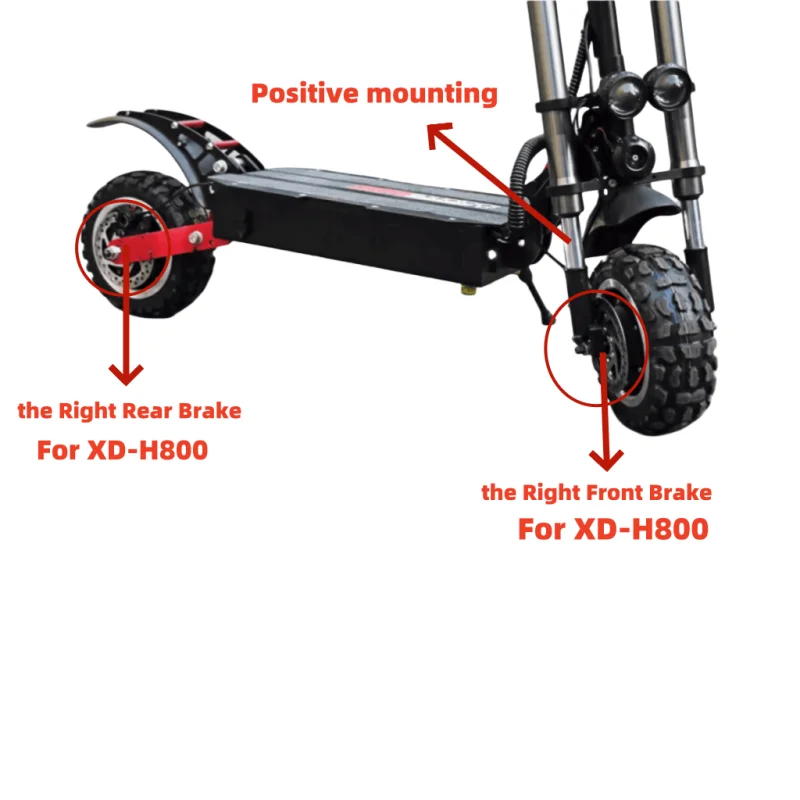 KUKIRIN E-Bike Scooter Bremse 2-PIN-Stecker für KUKIRIN G2, G2 MAX, G2 Master, G3 PRO, G4 Scooter Umbau Vorderbremse oder Hinterbremse – Detail 26