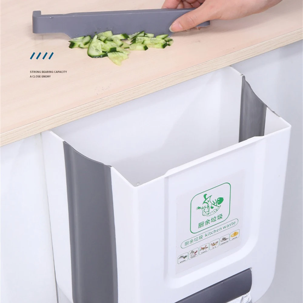 Camping Car Foldable Trash Can For Motorhome Home Car Kitchen