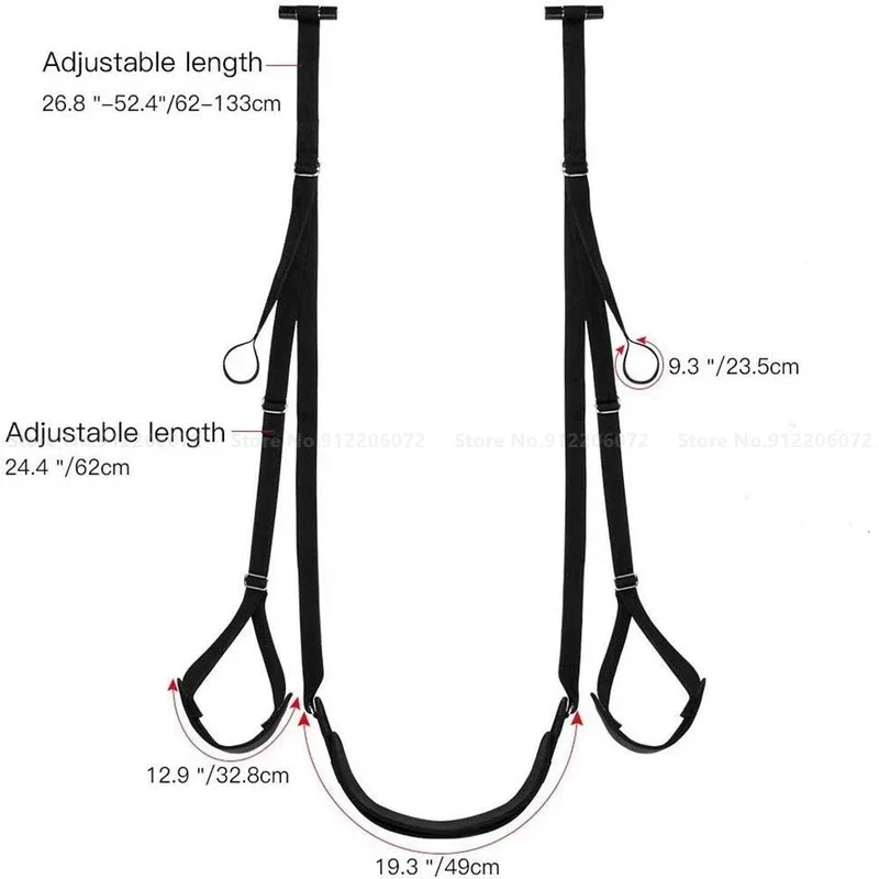 Adult BDSM Game Set with Sex Swing Toys Couples Restraints Erotic Sexual Harness for Women Men Gifts for Lovers' Sex Shop