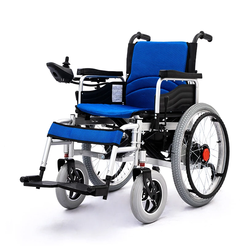 Folding Electric Wheelchair for the Elderly People Disabled Wheelchair 12AH lithium battery