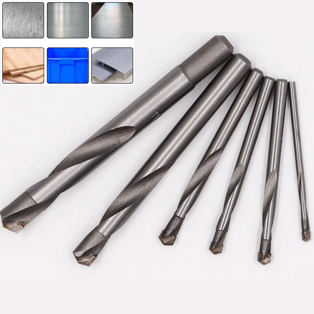 

1pc 3-10mm Cemented Carbide Drill Bit Round Shank For Drilling Stainless Steel Copper Iron Wood Plastic Aluminum Alloy
