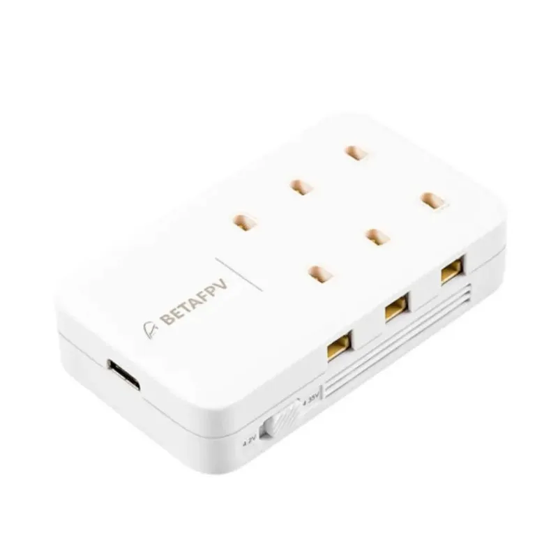 Chargeur Batterie 1S 6 Ports BT2.0/PH2.0 30W Type-C pour FPV