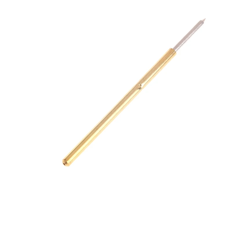 

100 Pcs Spring Test Probe Pogo Pin P100-B1 Dia 1.36mm Length 33.35mm Test Pin