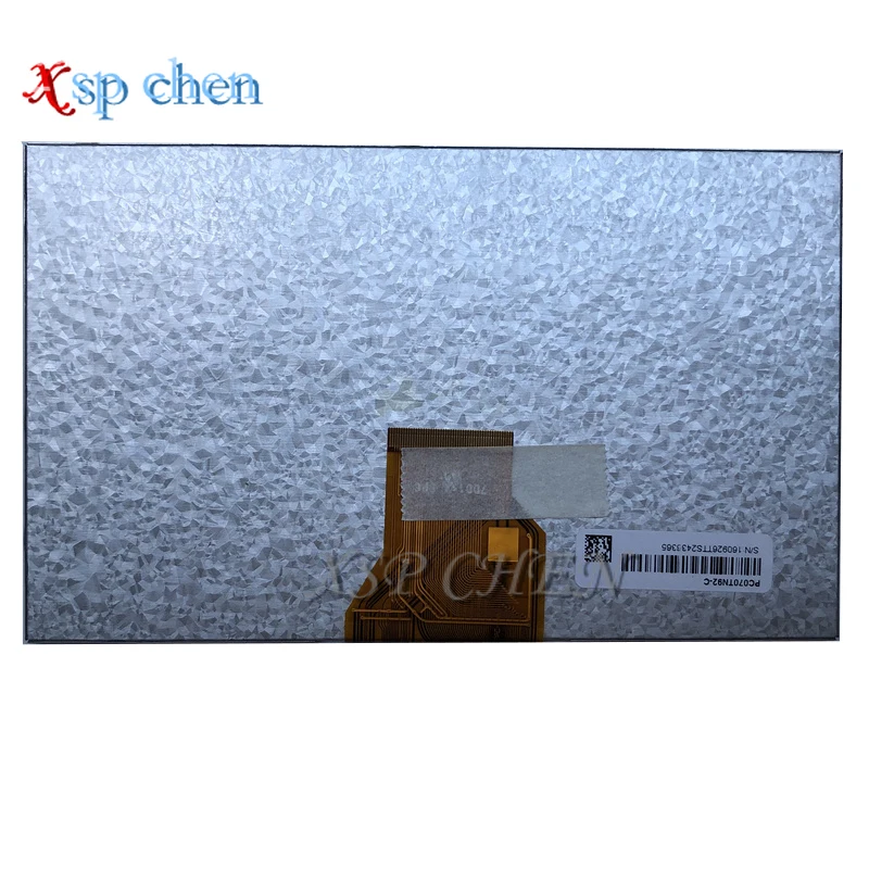 para Polegada 50pin Tela Lcd Pc070tn92-c Pc070tn92-a b Pc070tn98 para Hantek Dso5102p Lcd Screen Display Peças de Reposição - Imagem 2