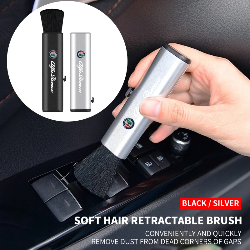 Retractable Car and Computer Air Conditioner Cleaning Brush