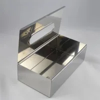 Wet Tissue Box Stainless Steel Desktop Seal Baby Wipes Paper Storage  Dispenser Holder Household Waterproof 1