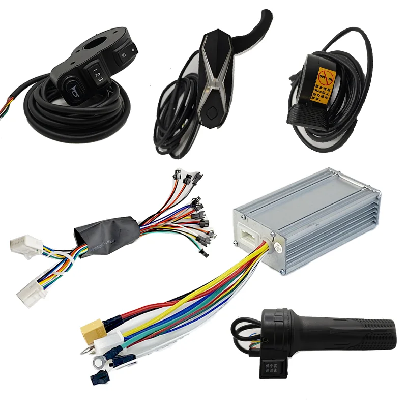 CB1 9MOSFET 60V28A Finger Throttle Thumb Throttle Twist 1200W Brushless Scooter Controller YUNLI