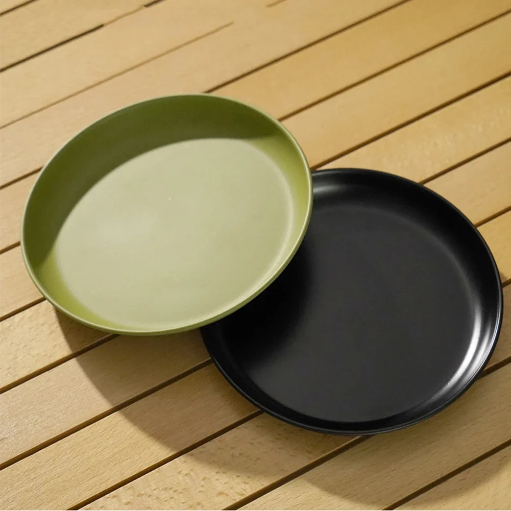 Non-Stick Camping Food Pan Tableware Outdoor Cookware Cooking Plate Picnic Dish Bushcraft Picnic Hiking Utensils Supplies Parts